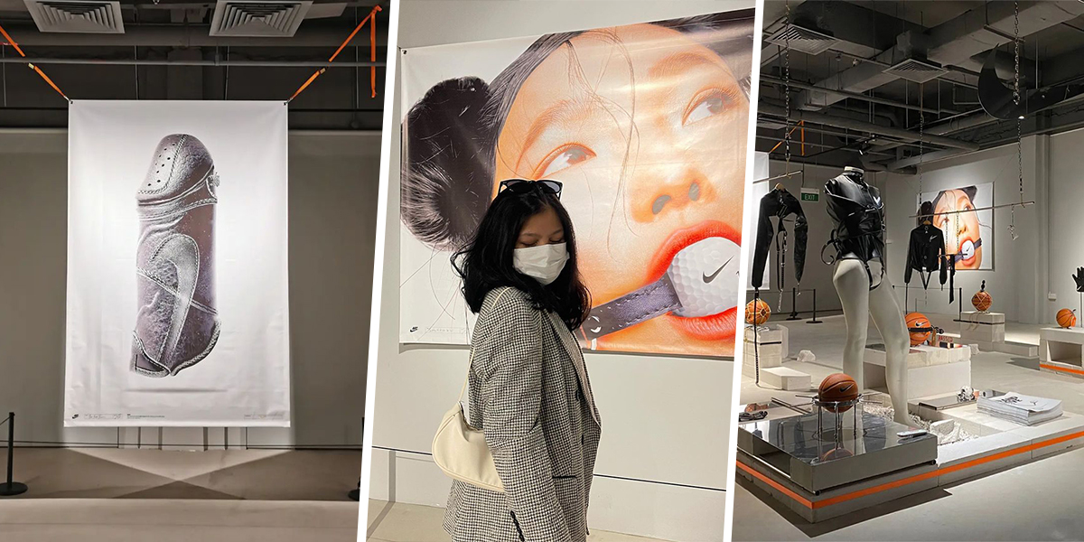 Brand Love Is A Free “Nike” BDSM Art Exhibition At Raffles Hotel Until 14 February 2022 For A Cheeky Date