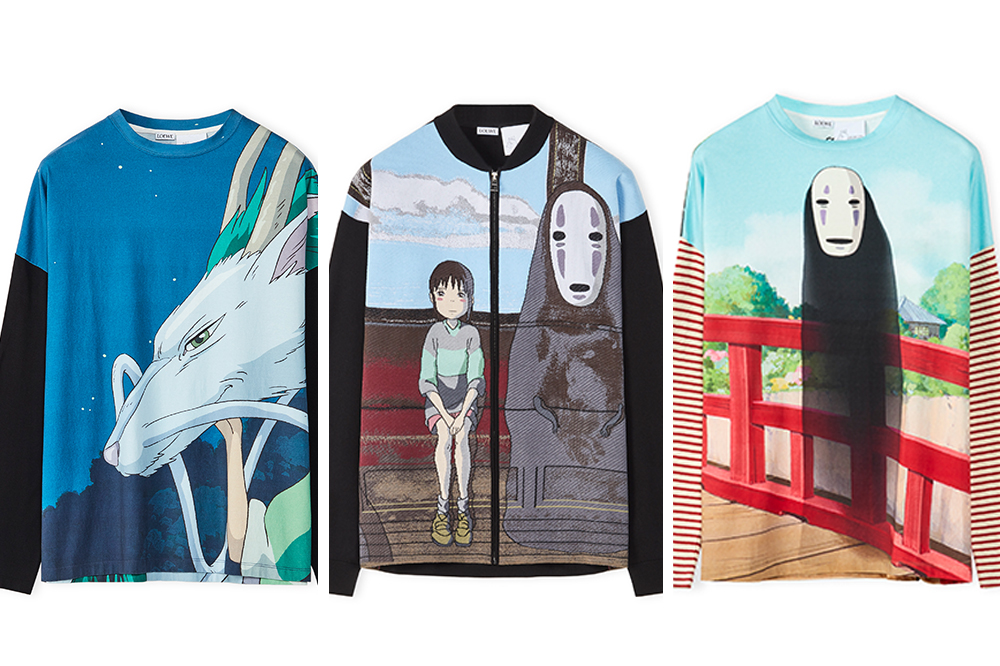 LOEWE x Spirited Away Collection Has Designs Of Magical Spirits