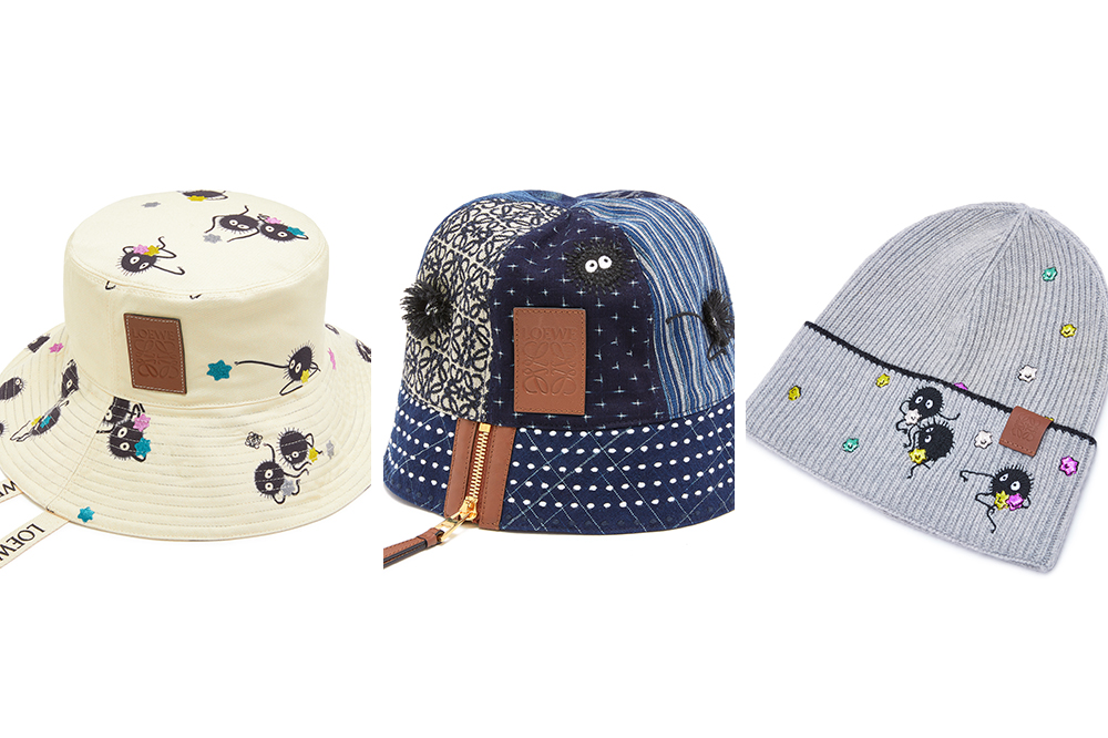 Loewe Loewe Kaonashi Bucket Hat Ghibli Spirited Away Limited