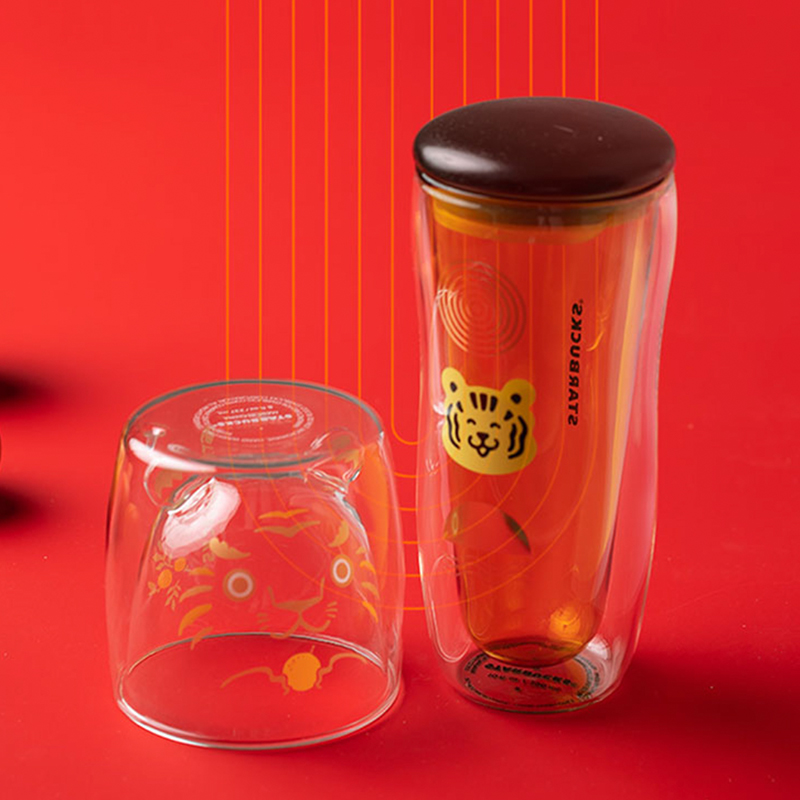 The Starbucks Lunar New Year Cups for 2022 Are Ferociously Cute