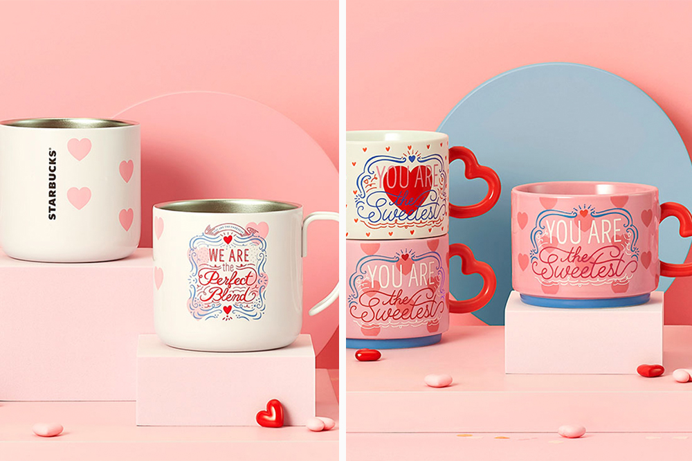 Starbucks Valentine’s Day Paris Collection