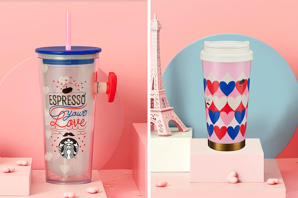 Starbucks Valentine’s Day Paris Collection