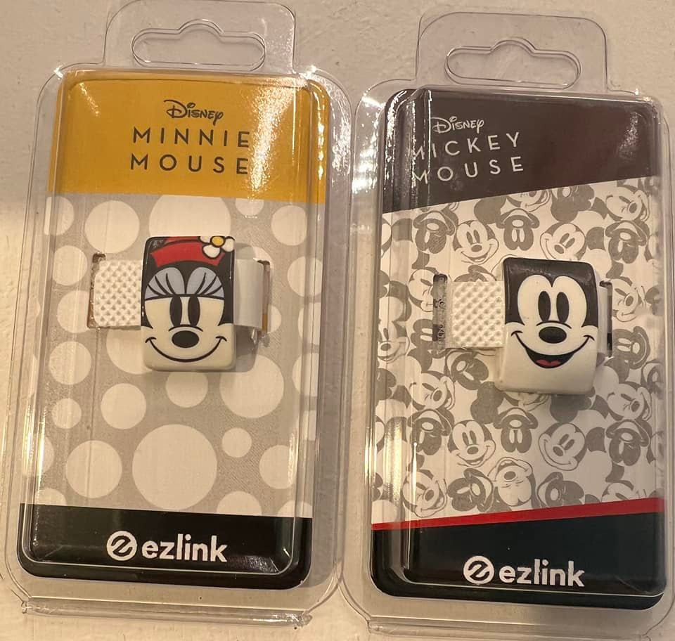 EZ-Link Mickey And Minnie Wearable Charms