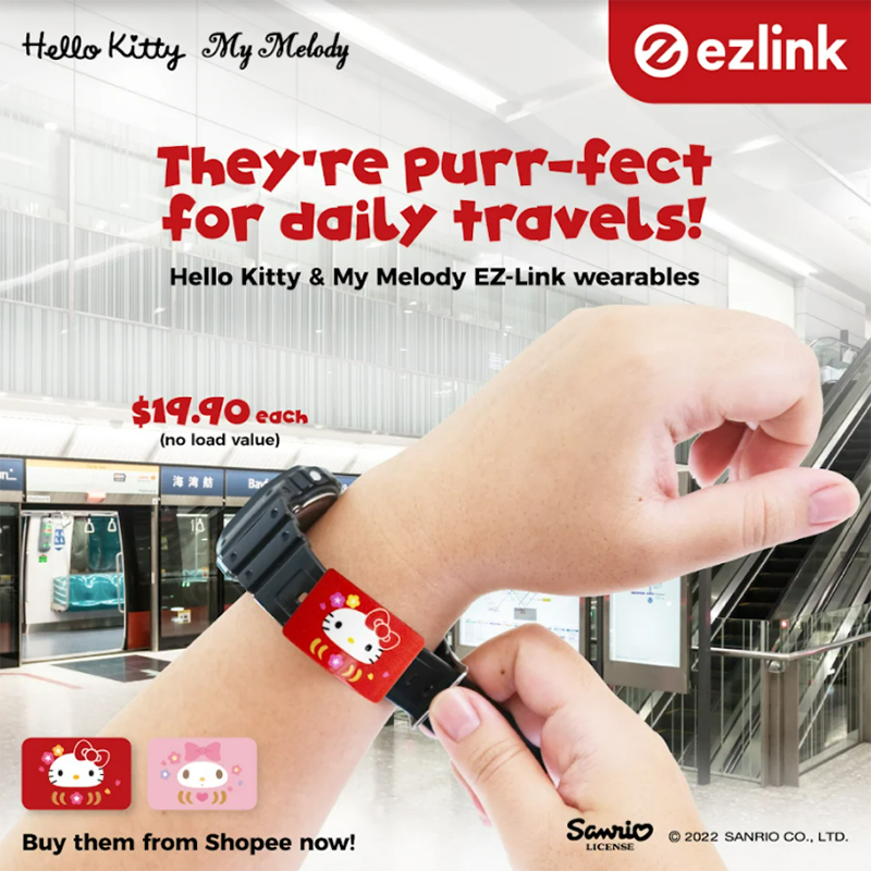Hello Kitty My Melody EZ-Link Wearables