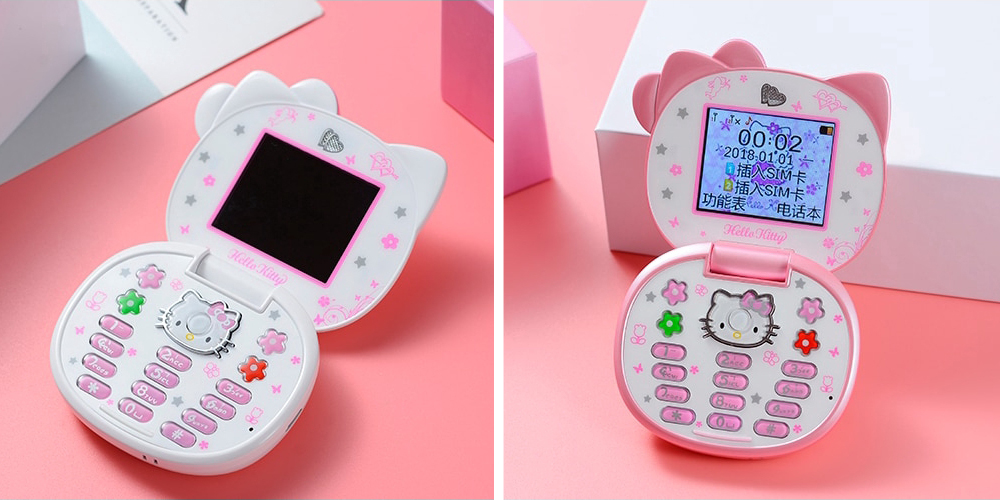 Japan's Hello Kitty flip phone is super cute