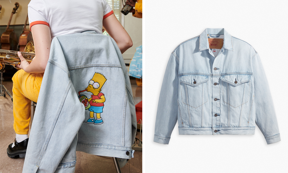 Levi's x The Simpsons Collection Has Tees, Sweaters And Jackets