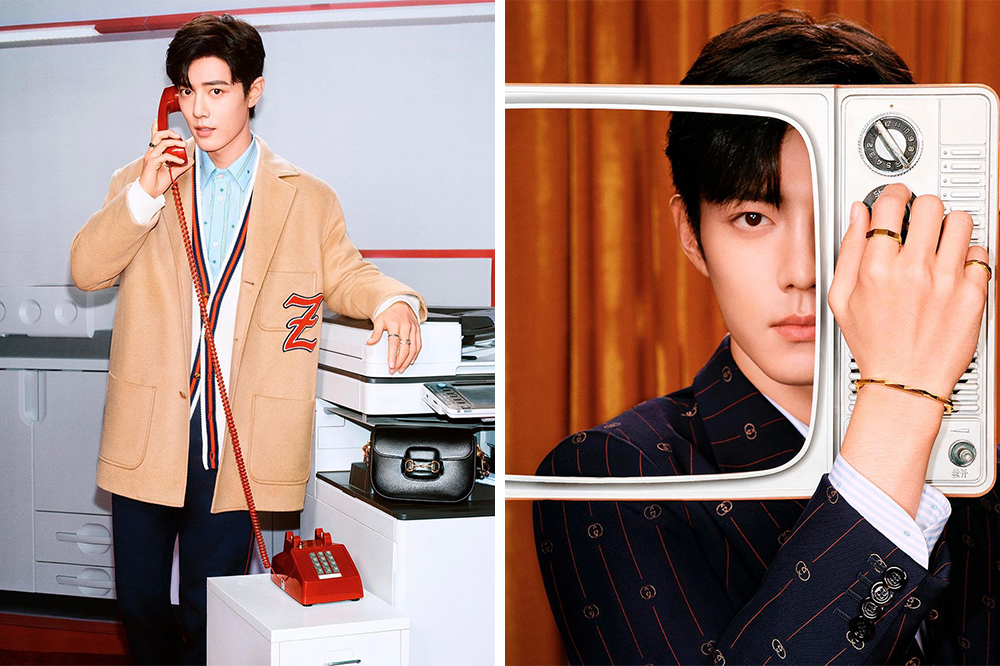 Global Brand Ambassador Xiao Zhan stars in the newGucci Link to Love  campaign. - Gucci Stories