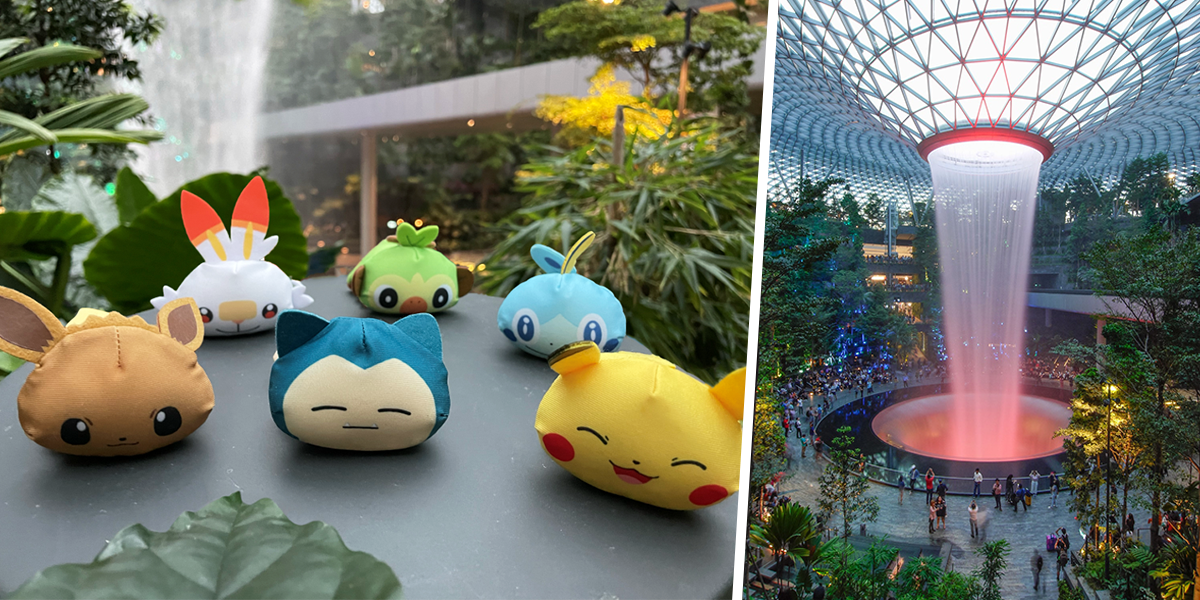 Jewel Chnagi Airport Pokemon Cushion