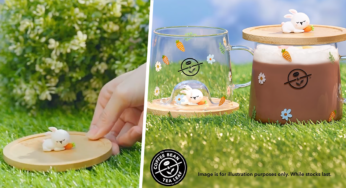 Coffee Bean Now Has A Mug With A Sleepy Bunny Lid & Coaster, Perfect For Nua Days