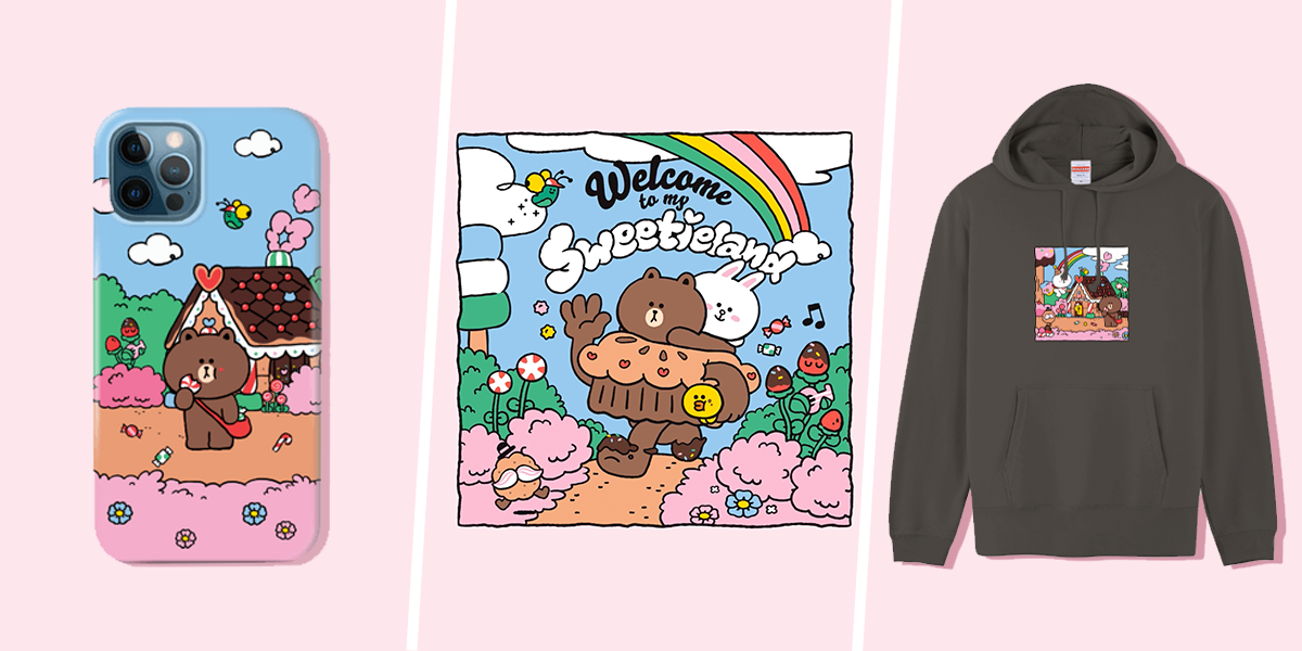 LINE FRIENDS Sweetieland Collection