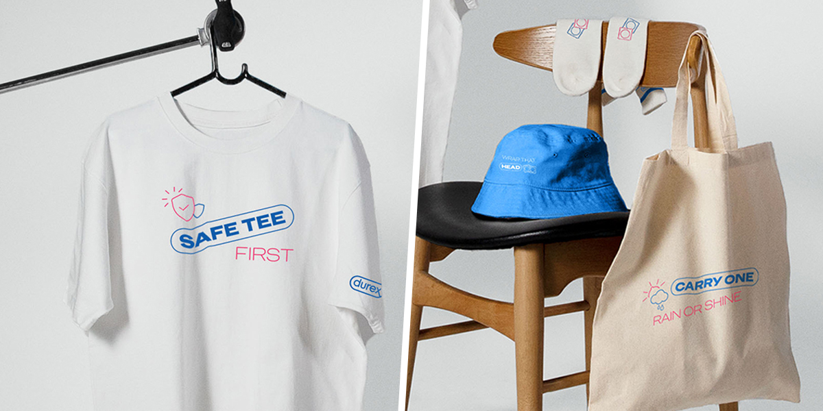 Durex Now Has A Unisex Streetwear Collection With A “Safe Tee” To Keep Other Parts Of Your Body Covered
