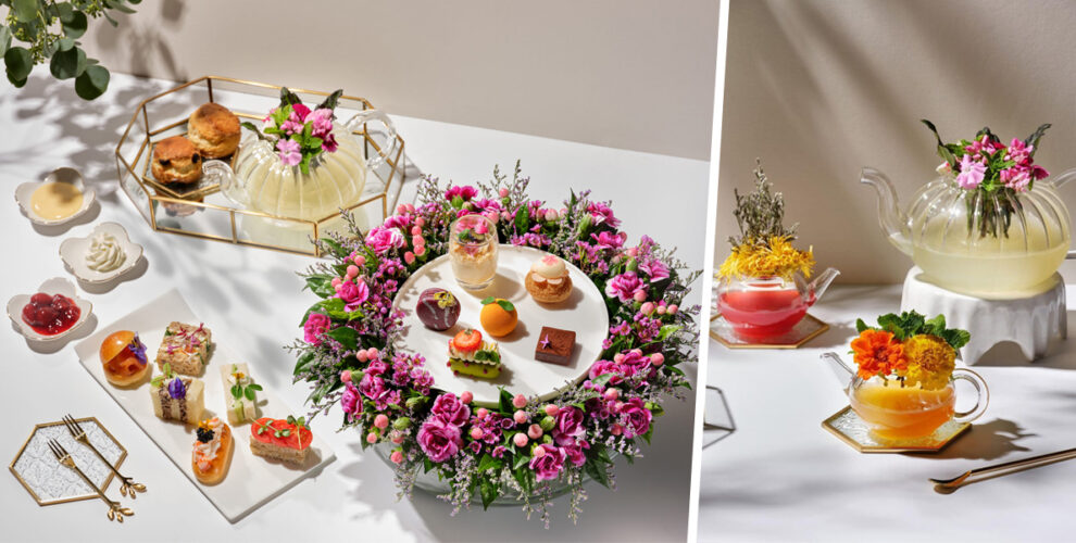 Four Seasons Hotel Singapore Floral Afternoon Tea