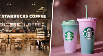 These Starbucks Colour-Changing Cups Have Hues Of Pink & Green So You Can Sip Into Spring In Style