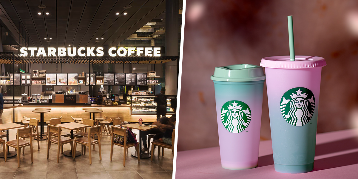 Starbucks Colour-Changing Cups