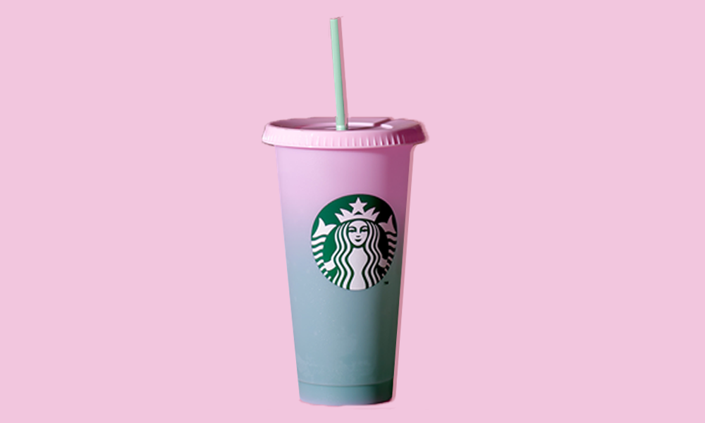 2022 Starbucks Color Changing Reusable Tumbler