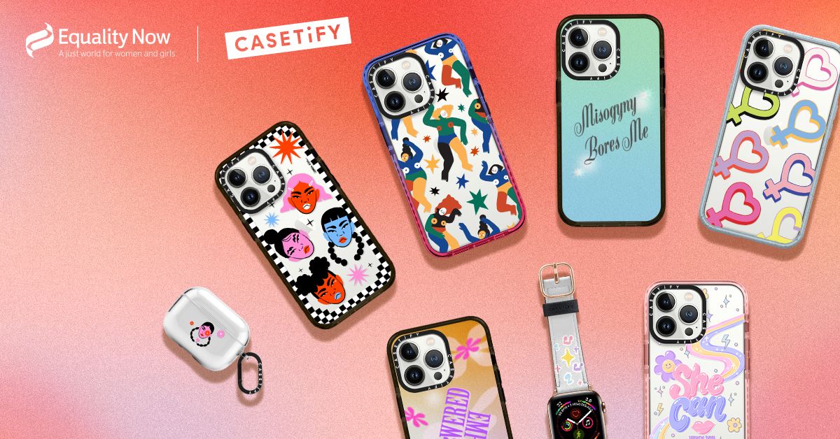 Casetify's Her Impact Matters Collection visual