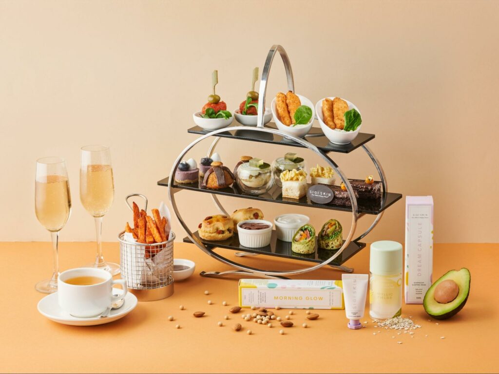InterContinental SG & Sigi Skin's Vegan High Tea Has Savouries & Sweets