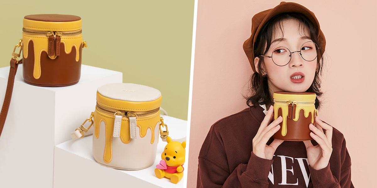This Winnie The Pooh Honey Pot Bag Has Hunny Dripping Down The Sides To Add Sweetness To Your Look