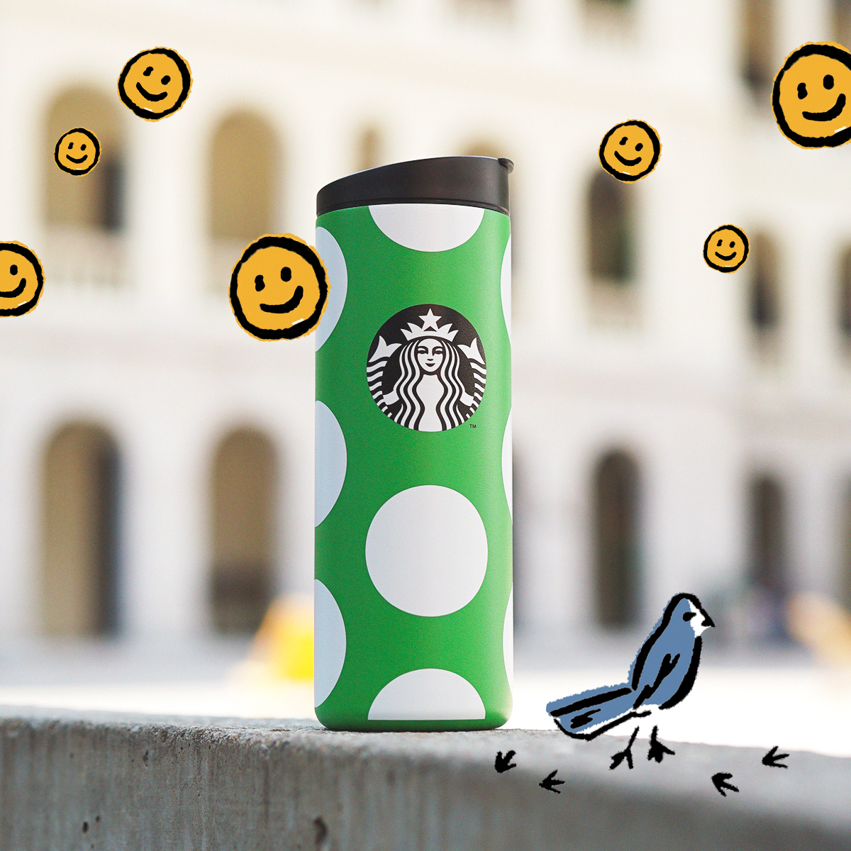 Starbucks x Kate Spade New York Collection Has NYC-Inspired Tumblers