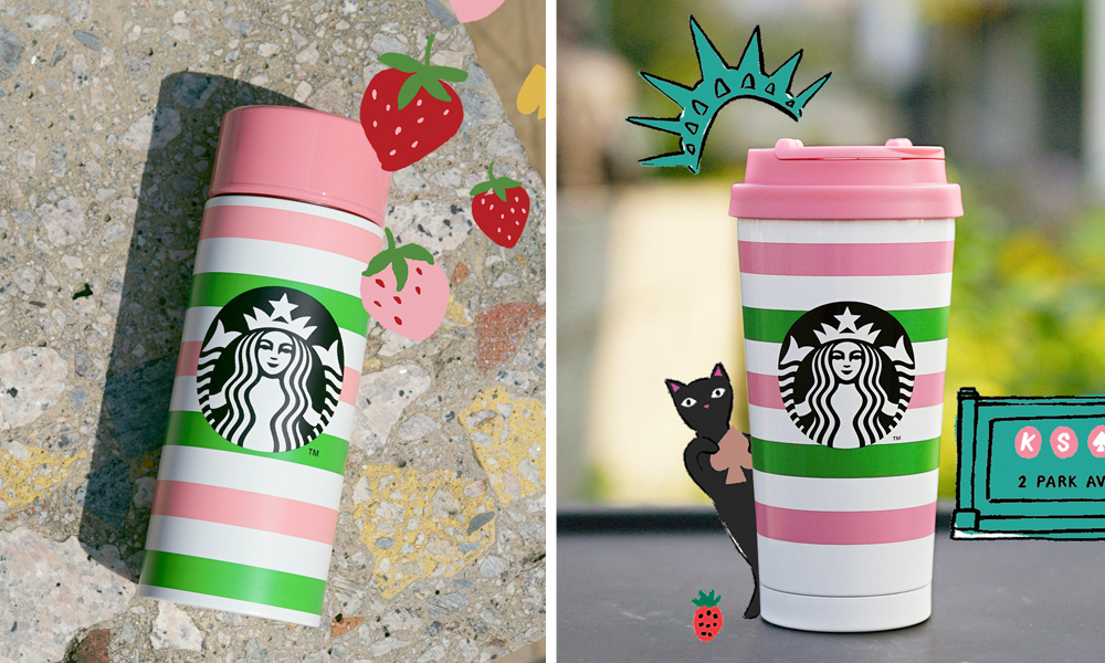 Starbucks x Kate Spade New York Collection Has NYC-Inspired Tumblers