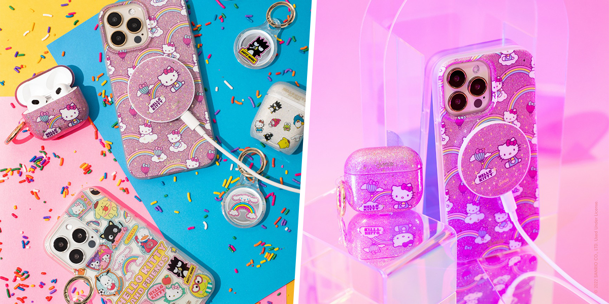 The New Sanrio X Sonix Collection Has Sparkly Phone Cases Chargers
