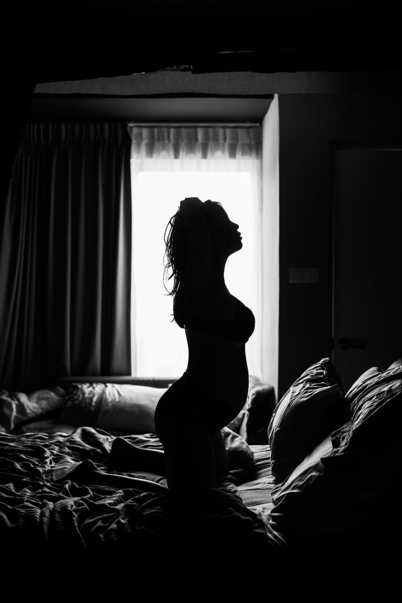 pregnant lady photography
