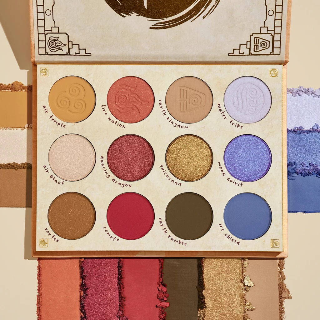 Colourpop Avatar: The Last Airbender 