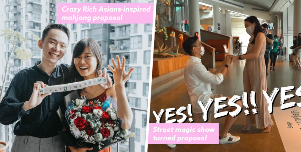 Creative Wedding Proposals In Singapore