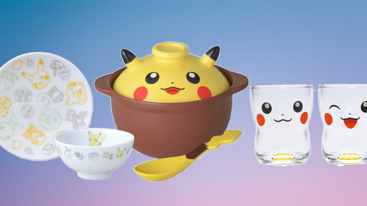 Pokemon Center Tableware and Kitchen Goods Release