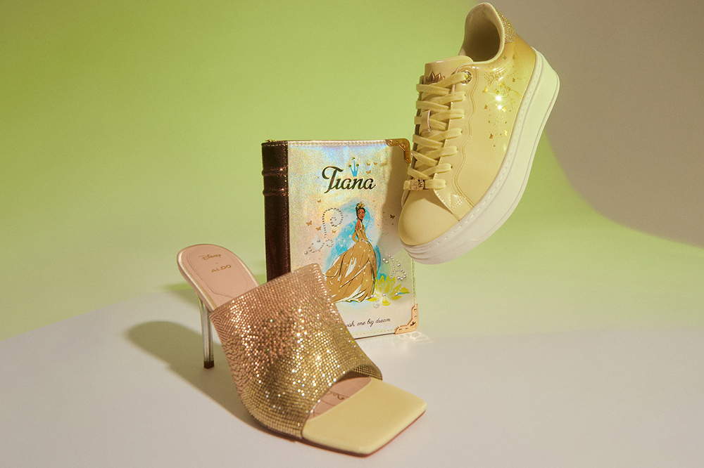 ALDO x Disney Has A Sparkly Fairytale Collection With Heels & Handbags