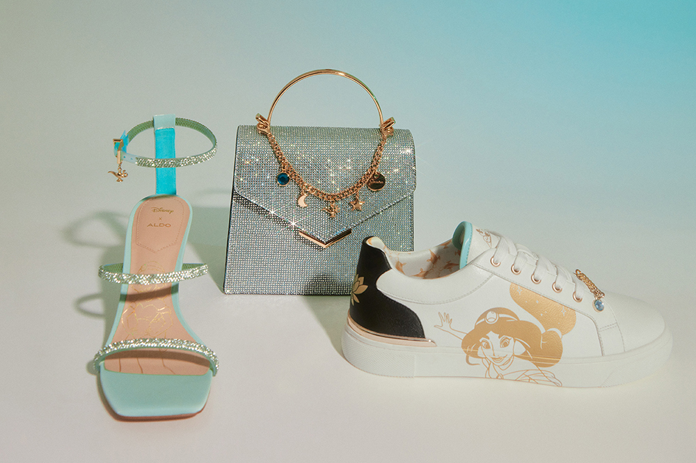 ALDO x Disney Has A Sparkly Fairytale Collection With Heels & Handbags