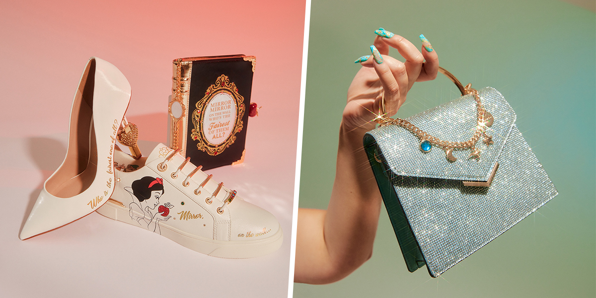 ALDO x Disney Has A Sparkly Fairytale Collection With Heels & Handbags