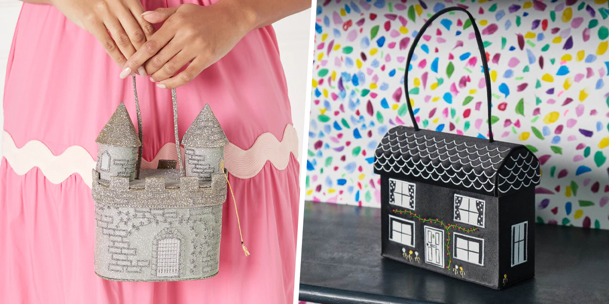 This Bag Brand Has Designs Inspired By Buildings & Castles, Including One With Rapunzel’s Hair