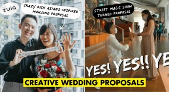 10 Most Creative Wedding Proposals In Singapore, Including A BTS Flash Mob & Surprise Mahjong Tiles