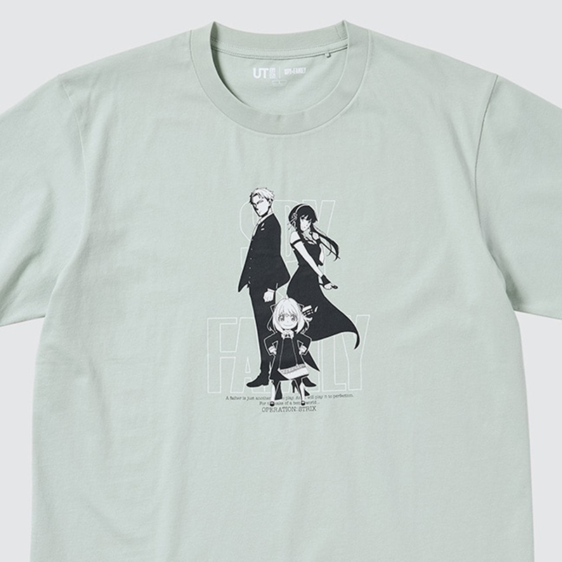 Uniqlo reveals new line of Spy x Family T-shirts for adult and kid