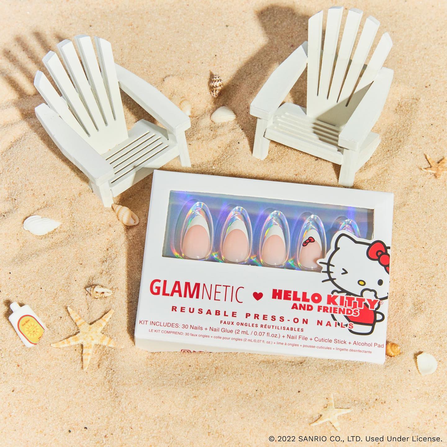 Hello Kitty x Glamnetic Press-On Nails