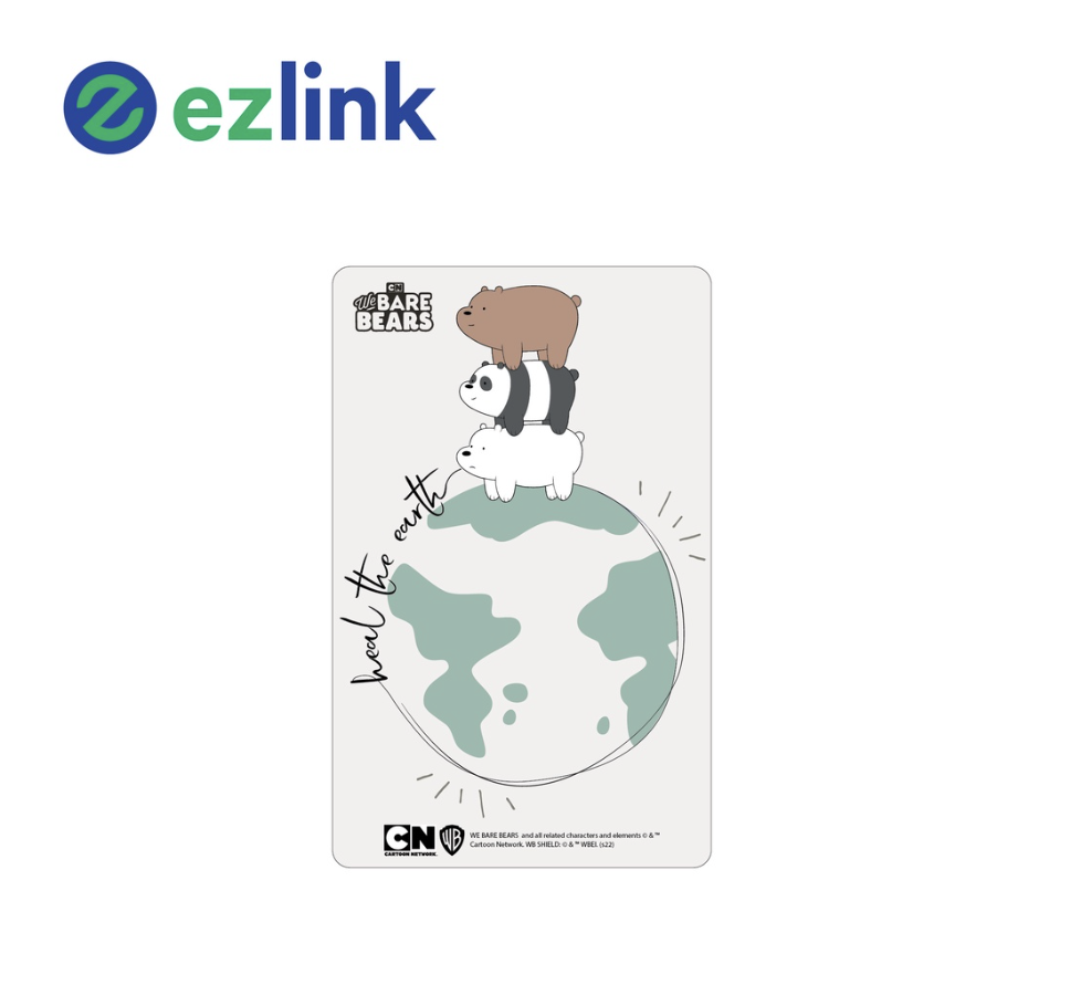 We Bare Bears EZ-Link Cards