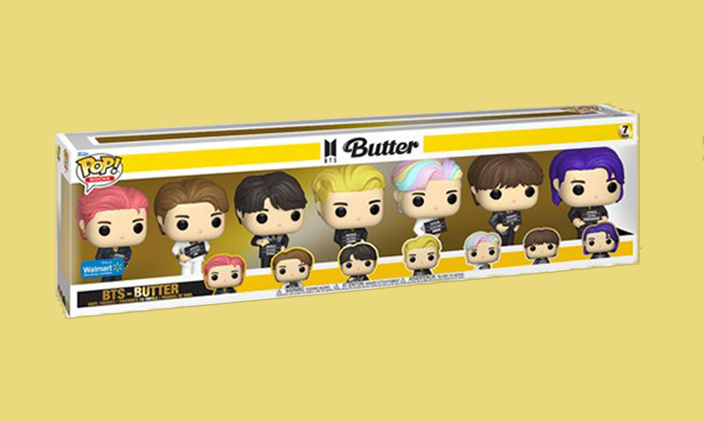 Funko Pop Has A New BTS Collection Inspired By Their “Butter” MV