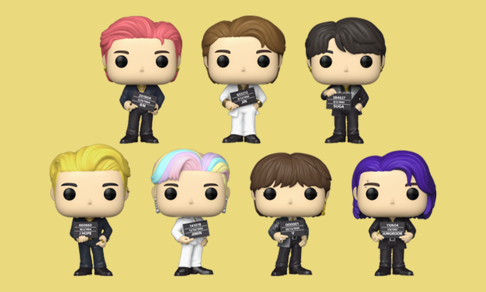 Funko Pop Has A New BTS Collection Inspired By Their “Butter” MV