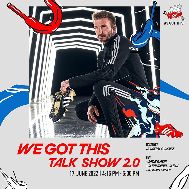 David Beckham launches new collaboration with Adidas