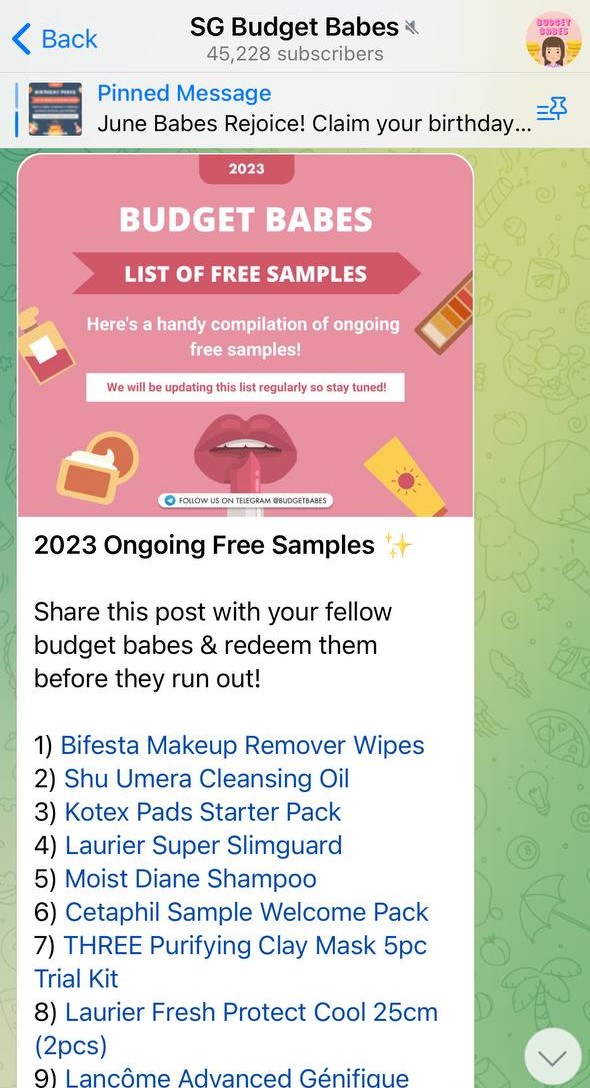 Free Samples To Try Before You Buy