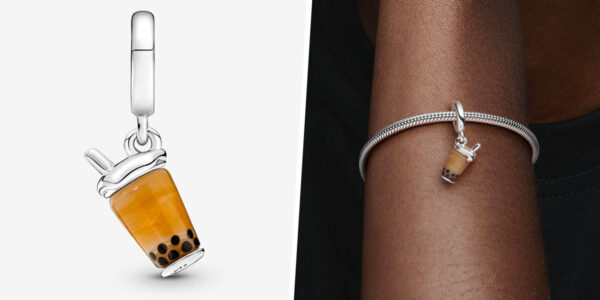 Pandora Bubble Tea Dangle Charm