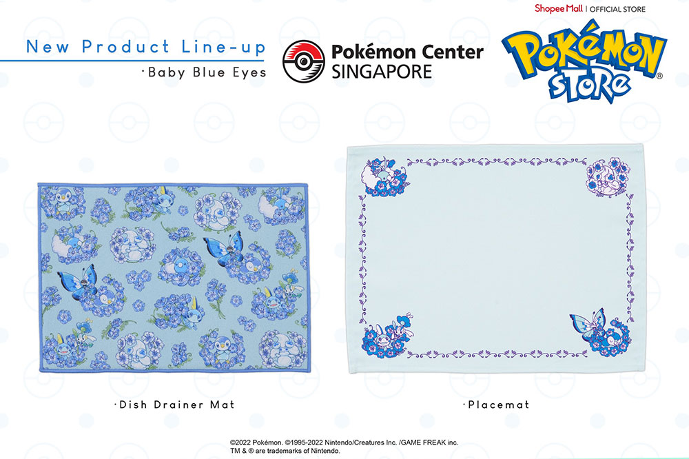 Pokémon Center Blue Homeware 