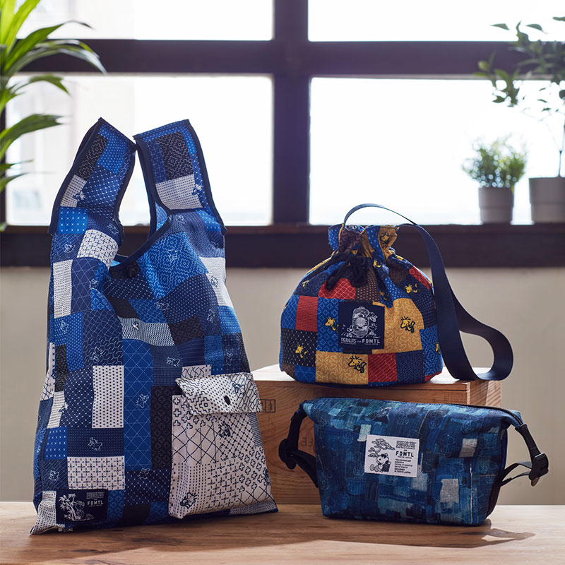 7-Eleven Has Peanuts x FDMTL Collectible Bags In Patchwork Designs