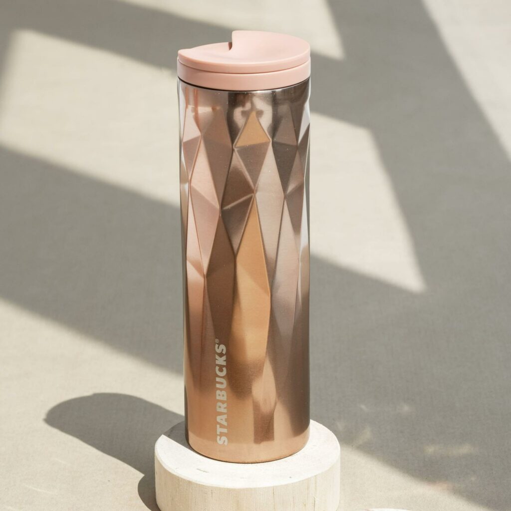 Starbucks Rose Gold Collection Has Cold Cups And Stainless Steel Mugs