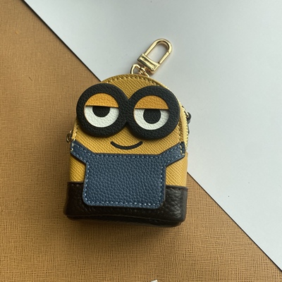 Minion LV Mini Wallet, Luxury, Bags & Wallets on Carousell