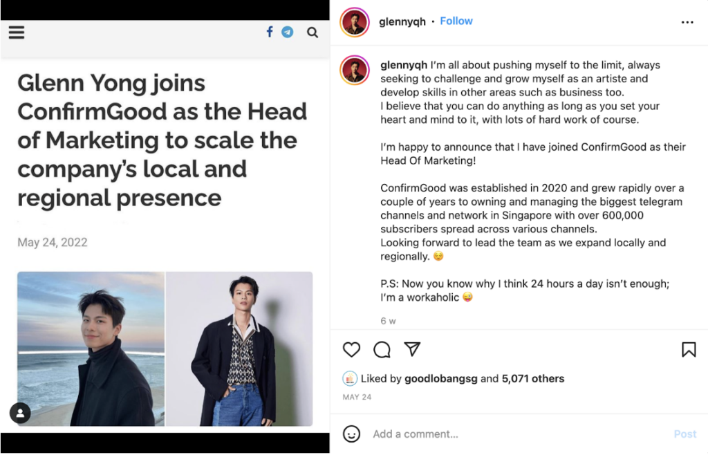 11 Facts About Glenn Yong, The Sergeant In Ah Girls Go Army