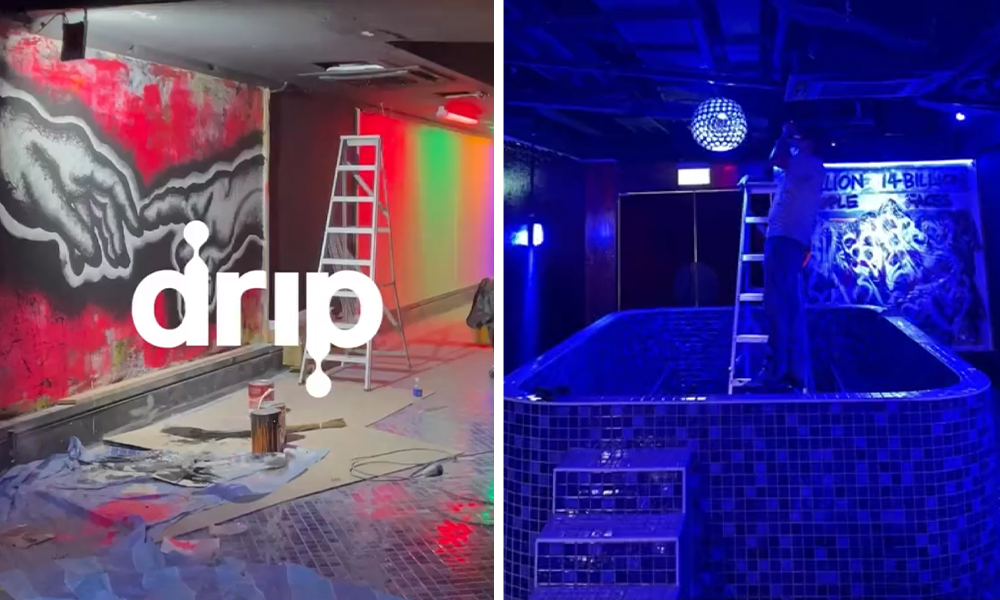 Drip Is Singapore's Biggest Underground Club With A “Salt Room”