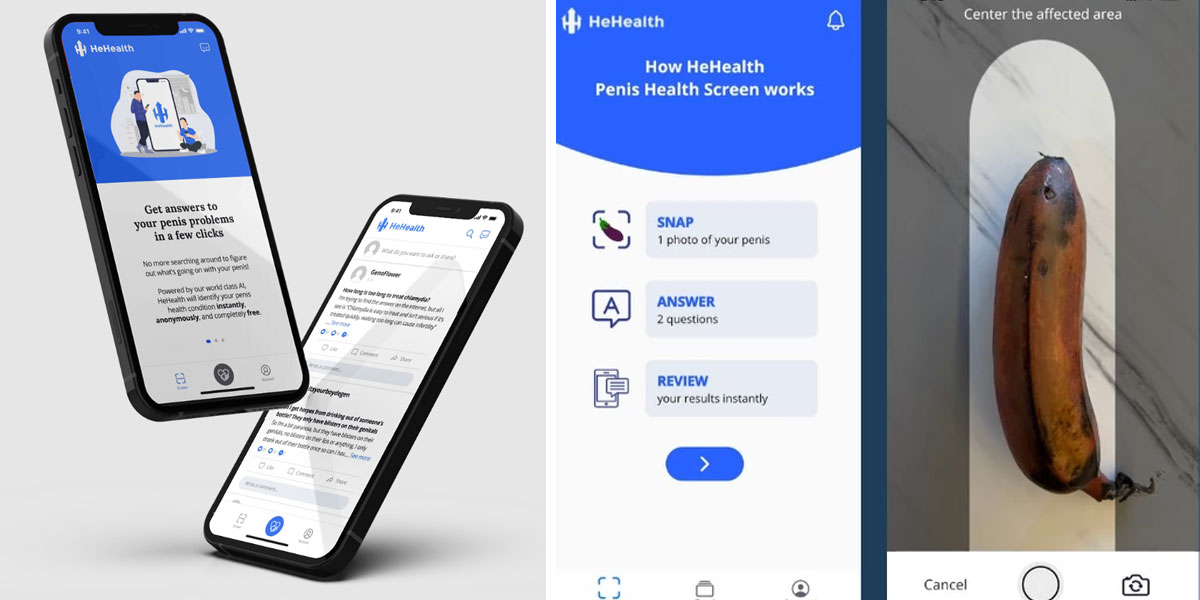 HeHealth Is A Free & Anonymous App In Singapore To Help Guys Detect STDs Just By Uploading A Photo
