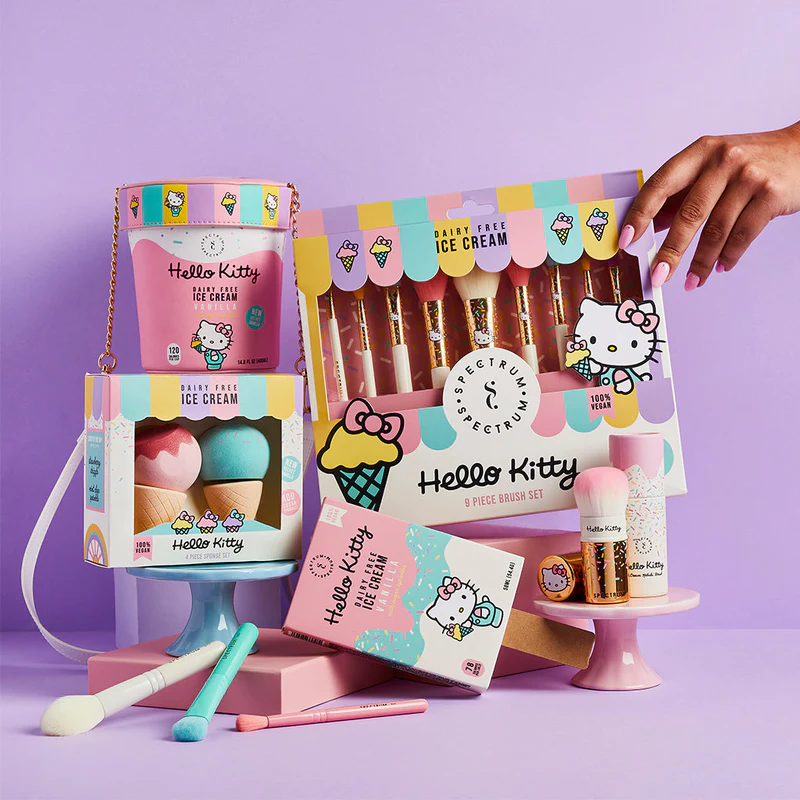 Hello Kitty Ice Cream Makeup Collection